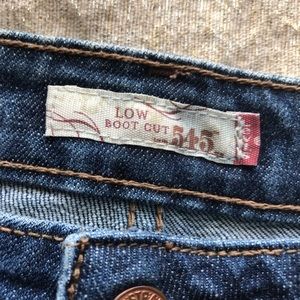 Levi 545 Low Boot Cut Jeans